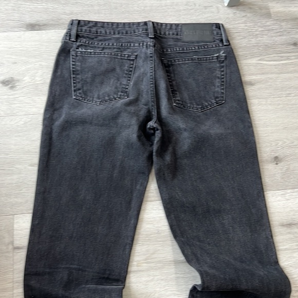 GRLFRND Black Hailey Low Rise Slim Boot Jean with Slit - Picture 5 of 10